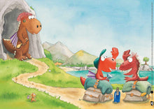 Kamishibai Picture Sequence: The Little Dragon Coconut. The Test of Courage.