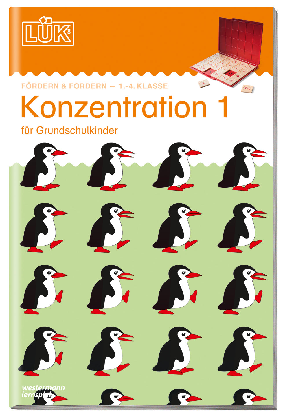 LÜK Fördern und Fordern, 1.-4. Klasse Konzentration 1 für Grundschulkinder