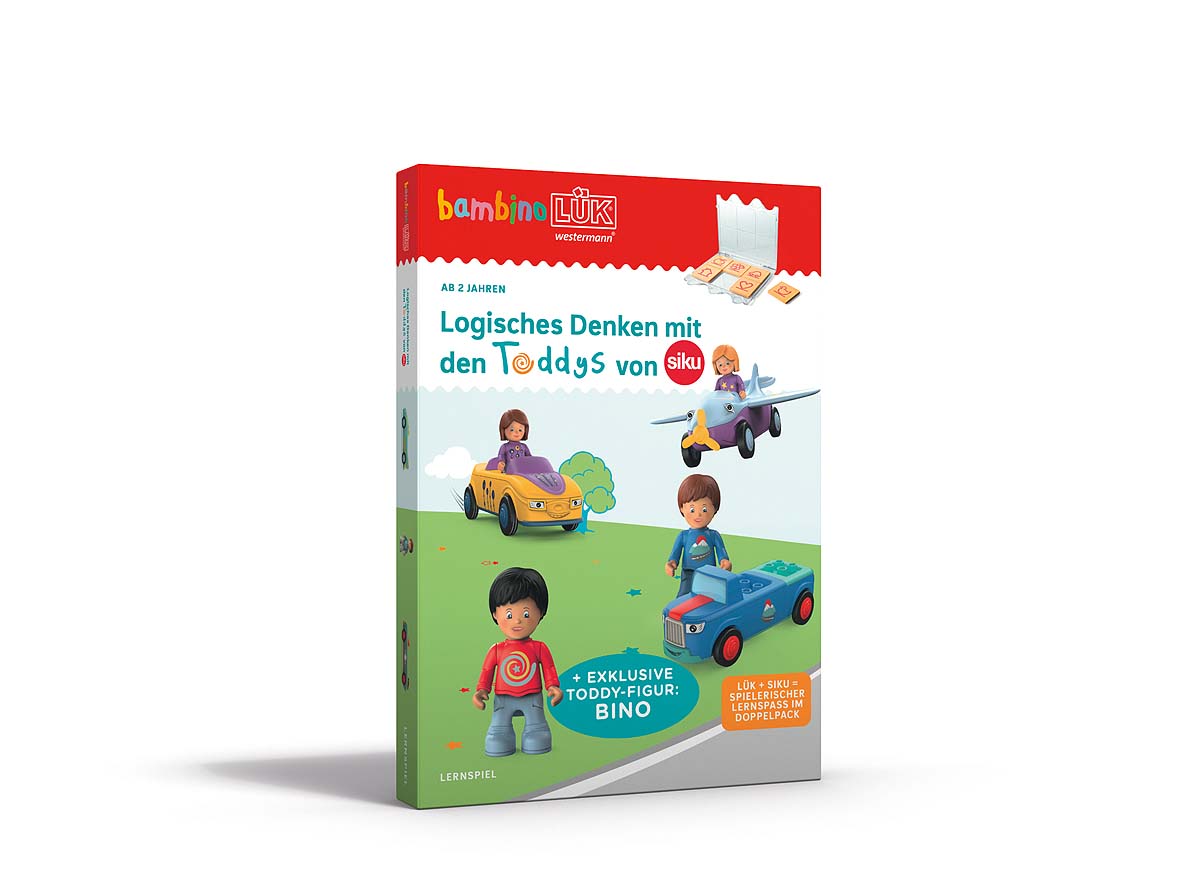 bambinoLÜK box + exercise book(s): Logical thinking with the Toddys (ages 2/3/4)