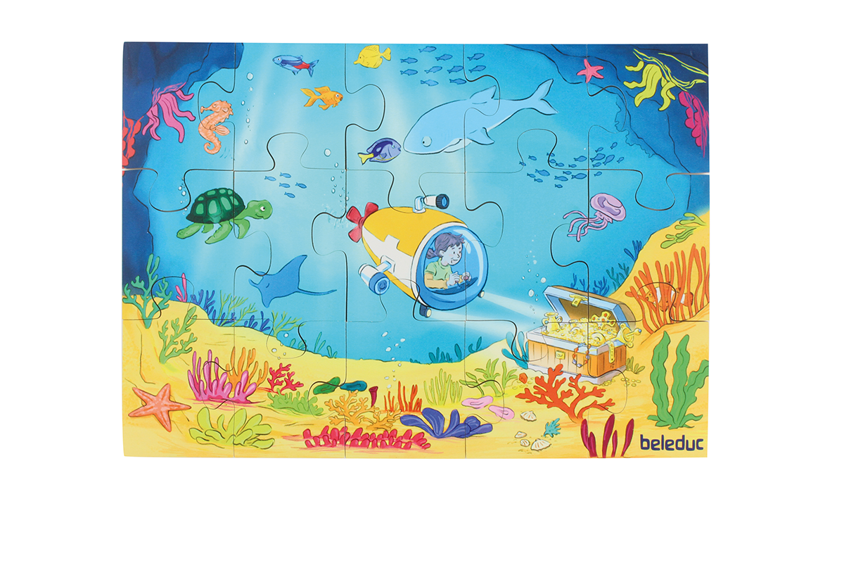 Bodenpuzzle Weltall Holz 45 Teile