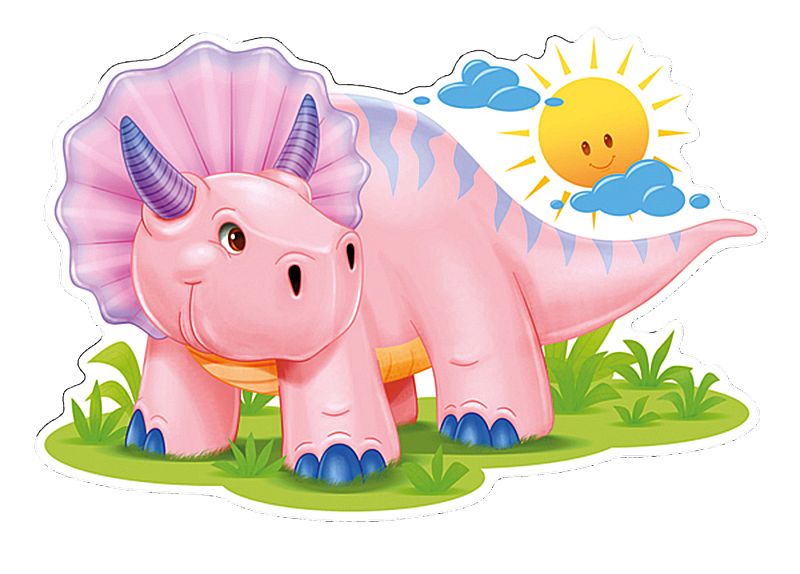 Castorland Puzzle Dino Karton 12 Teile Größe 47 x 31 cm