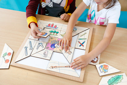 Educo Holzpuzzle Spinnen Mengen, Puzzle, Spiderpuzzle