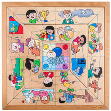Educo Holzpuzzle Spinnen Emotionen, Puzzle