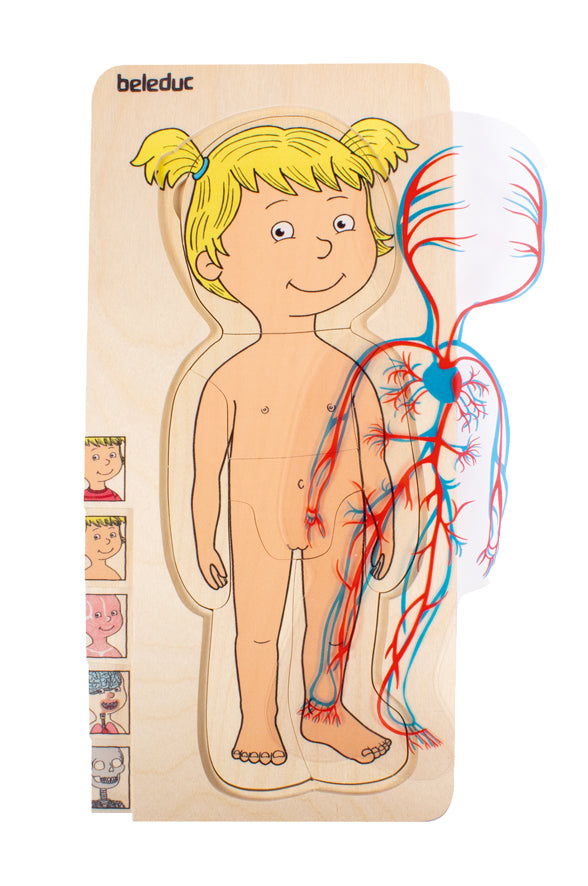 Kinder Lagenpuzzle Mädchen 28tlg.