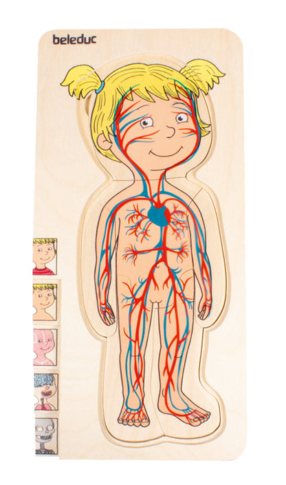 Kinder Lagenpuzzle Mädchen 28tlg.