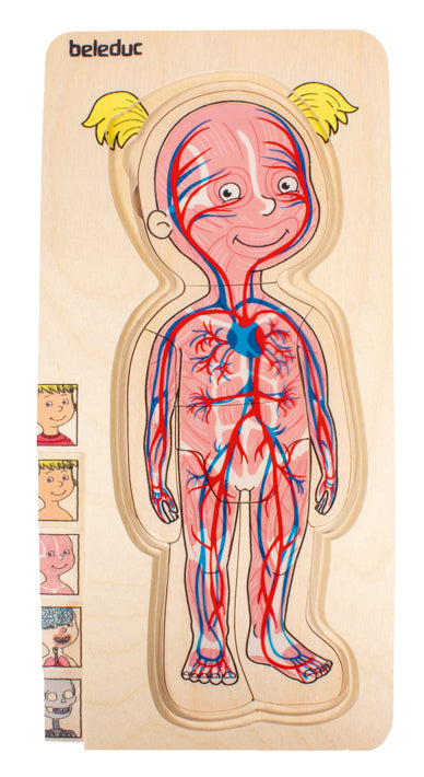 Kinder Lagenpuzzle Mädchen 28tlg.