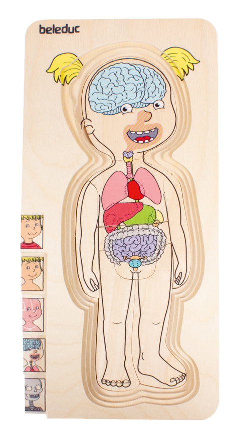 Kinder Lagenpuzzle Mädchen 28tlg.