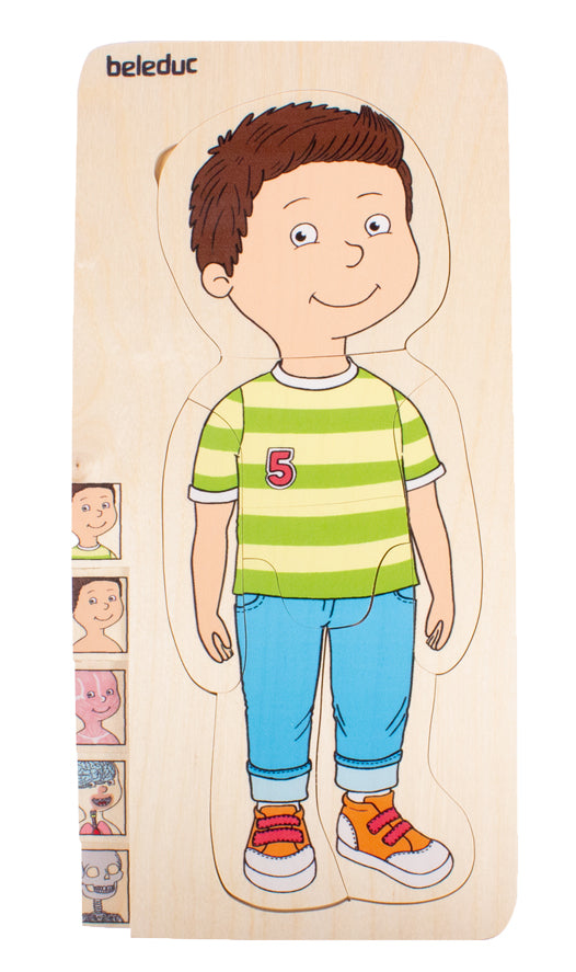 Kinder Lagenpuzzle Junge 28tlg.