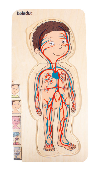 Kinder Lagenpuzzle Junge 28tlg.