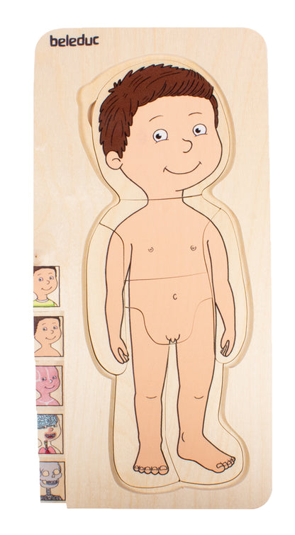 Kinder Lagenpuzzle Junge 28tlg.