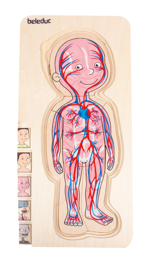 Kinder Lagenpuzzle Junge 28tlg.