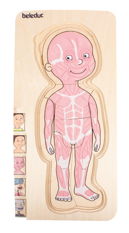 Kinder Lagenpuzzle Junge 28tlg.