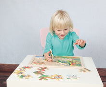 Kinder Rahmen Puzzle Tierpark 24tlg.