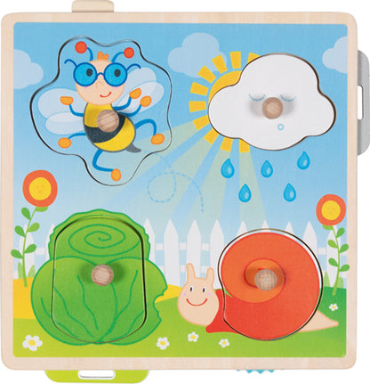 Hintergrundpuzzle Garten