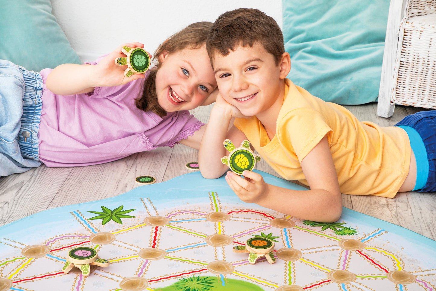 XXL Schildkröteninsel Turtle Island