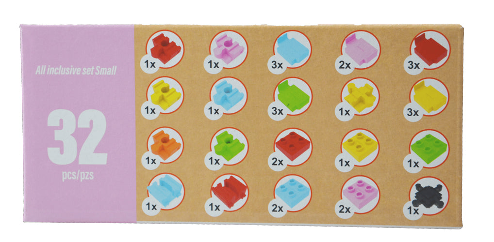 Schienenverbinder 32tlg.