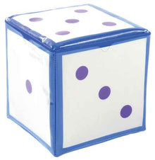 Würfel mit Tasche versch. Farben