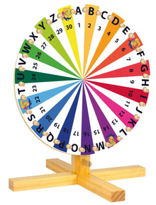 Glücksrad mit Ständer