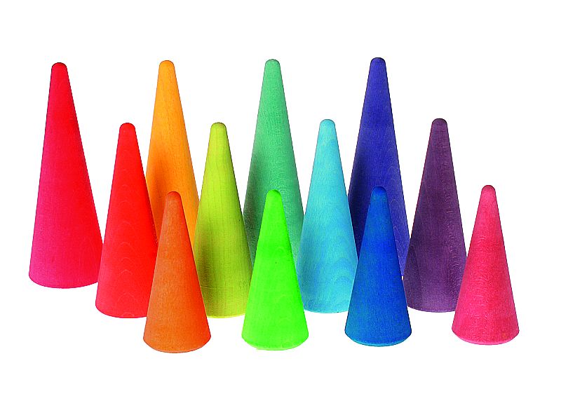 Grimm's Regenbogen Bäume 12tlg.