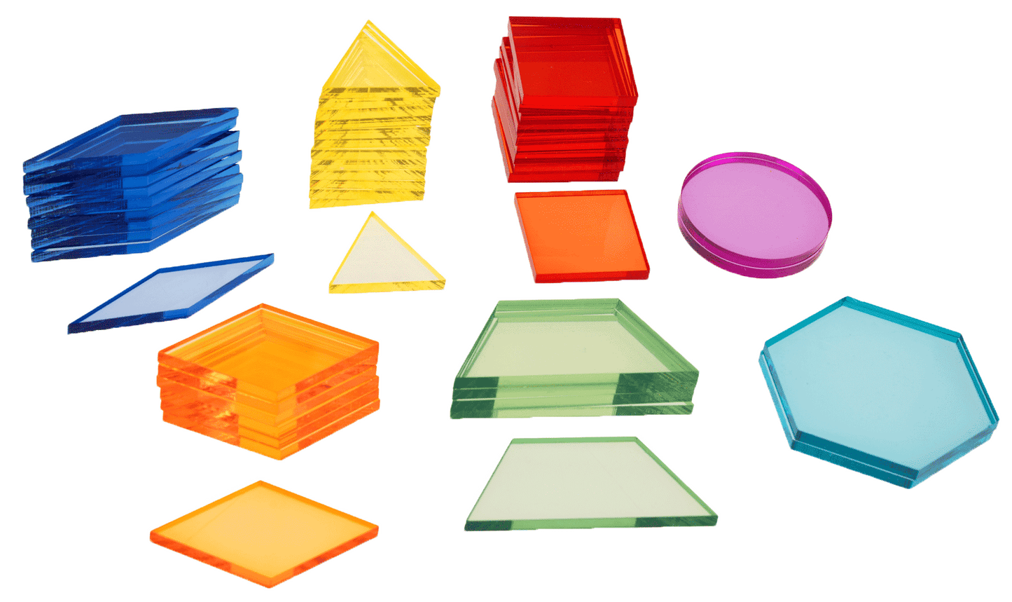 Acryl Formen Legespiel 49tlg.