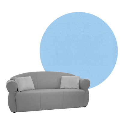 OLDSTYLE Sofa 3 Sitzer Kunstleder SH 42 cm