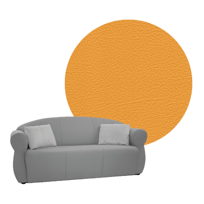 OLDSTYLE Sofa 3 Sitzer Kunstleder SH 42 cm