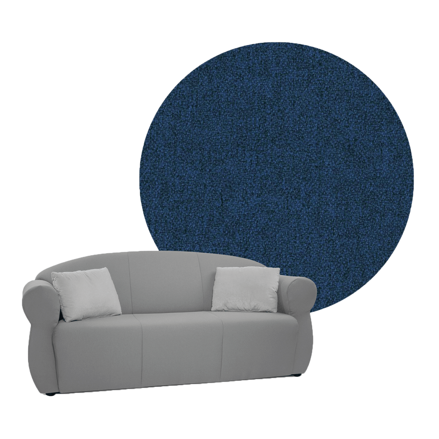 OLDSTYLE Sofa 3 Sitzer Webstoff B1 SH 32 cm