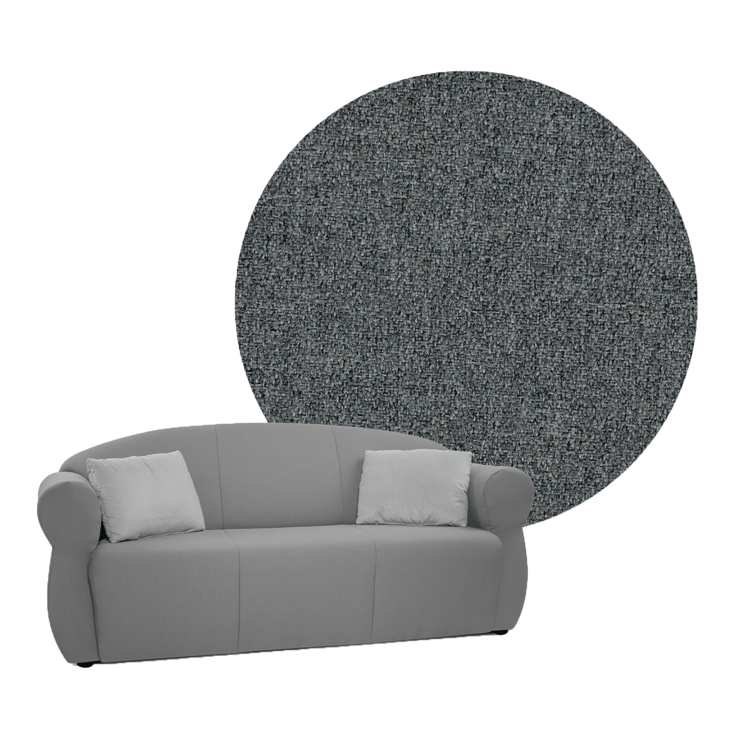 OLDSTYLE Sofa 3 Sitzer Webstoff B1 SH 32 cm