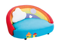 Rainbow children's sofa