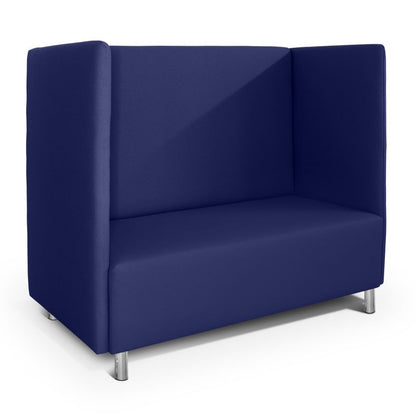 Schallschutzsofa klein B1 Webstoffbezug