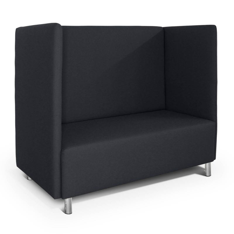 Schallschutzsofa klein B1 Webstoffbezug