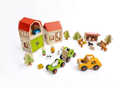 Bauernhof Set Meine kleine Welt 38tlg.