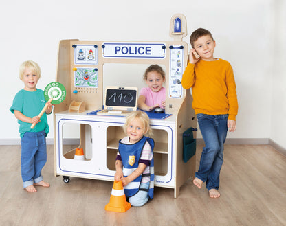 Ensemble de jeu de rôle pompiers et police