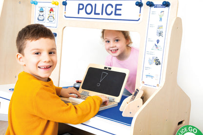 Fire department, police station 2 in 1