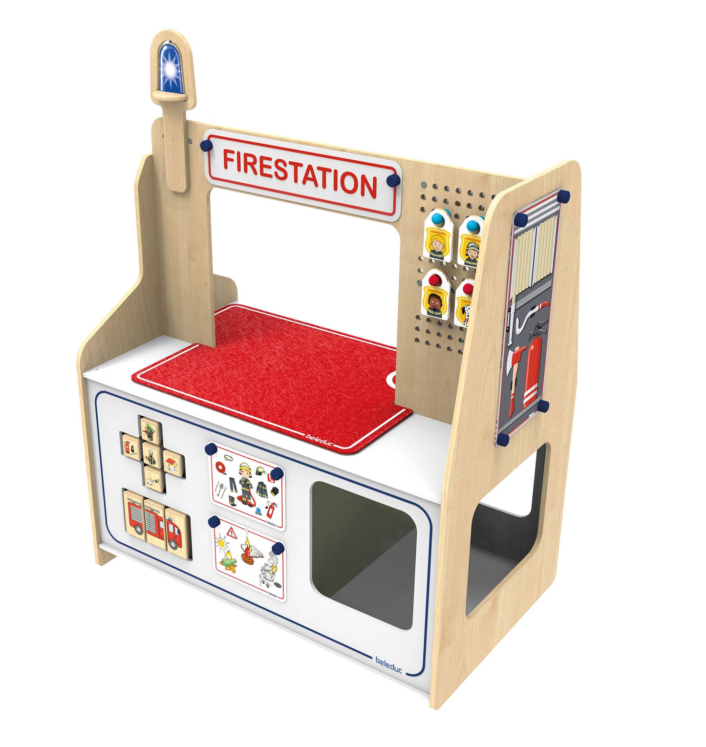 Fire department, police station 2 in 1