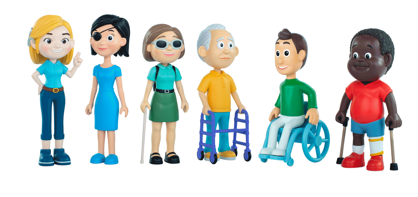 handicap des pièces de jeu