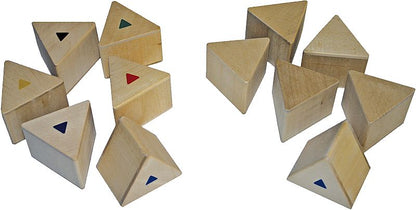 Weight prisms, 12-piece set.