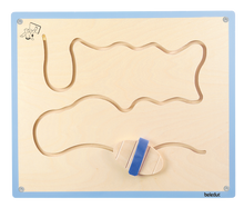 Wandspiel Motorikspiel Welle