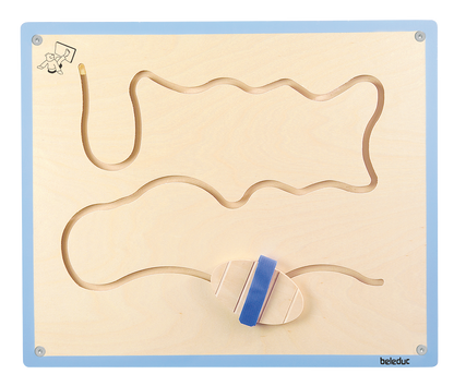 Wandspiel Motorikspiel Welle