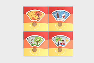 Wandspiel Regenbogen U3