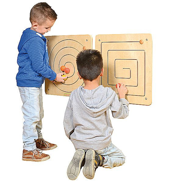 Wandspiel Motorik Spirale