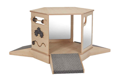 Spiegelhöhle mit Rampen und Matte