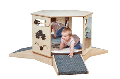 Spiegelhöhle mit Rampen und Matte