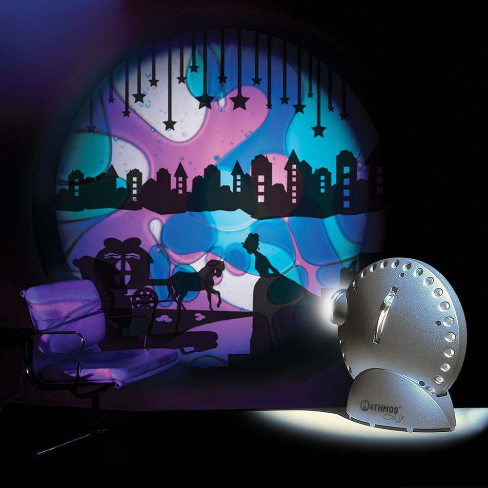 Mathmos projector, white, including 1 lens