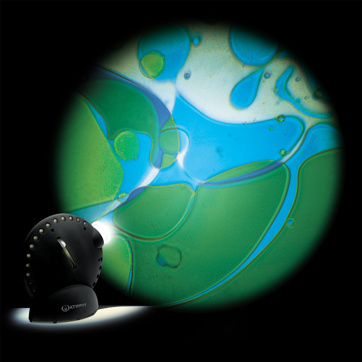 Mathmos projector, silver, including 1 lens