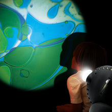 Projector effect lens blue-green