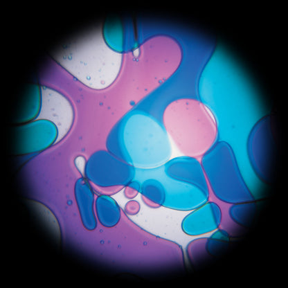 Projector effect lens violet-blue