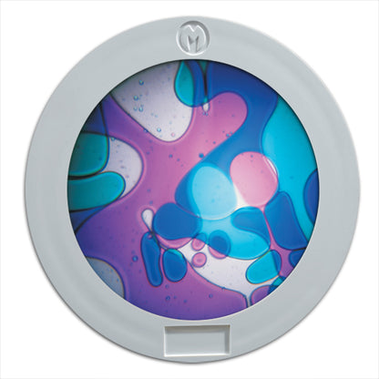 Projector effect lens violet-blue