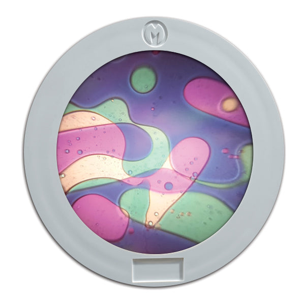 Projector effect lens violet-green