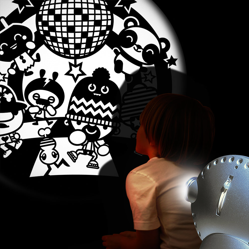 Mathmos projector, black, including 1 lens